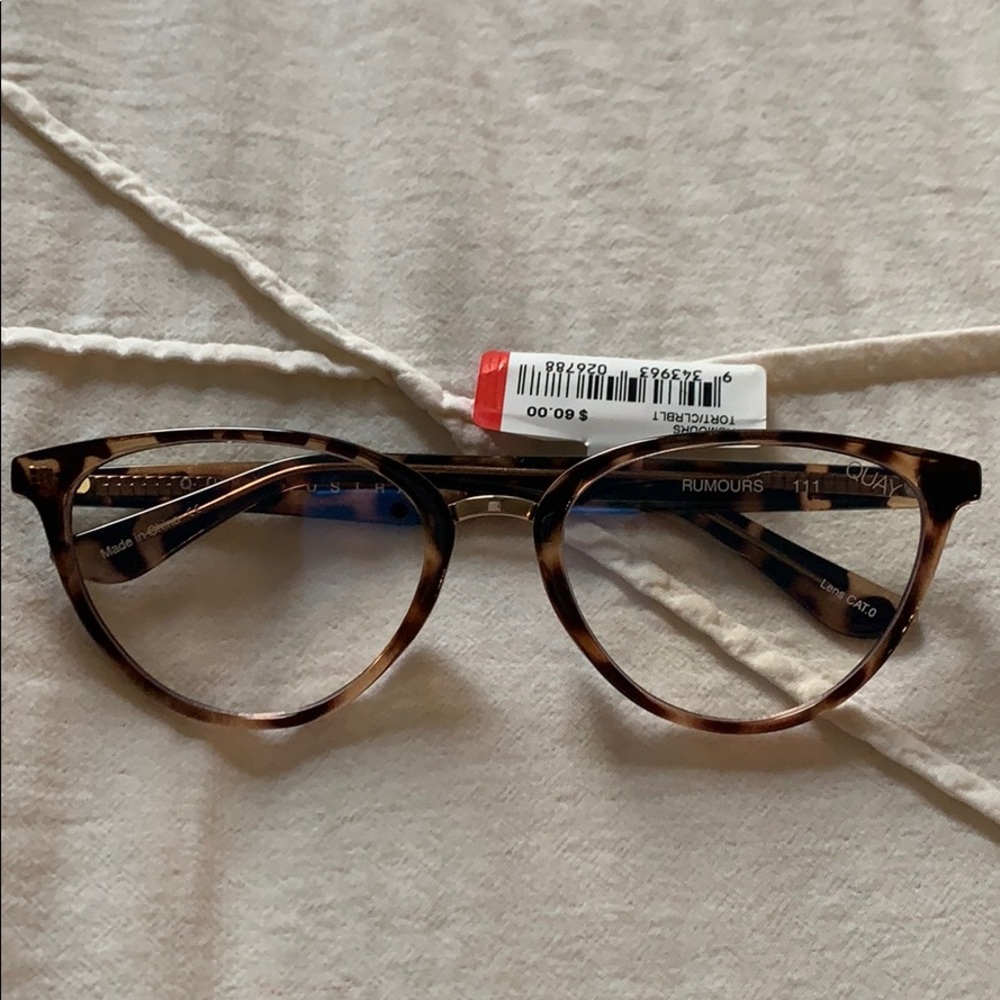 Quay Australia Rumors Bluelight Glasses